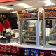 A Casey’s pizza counter